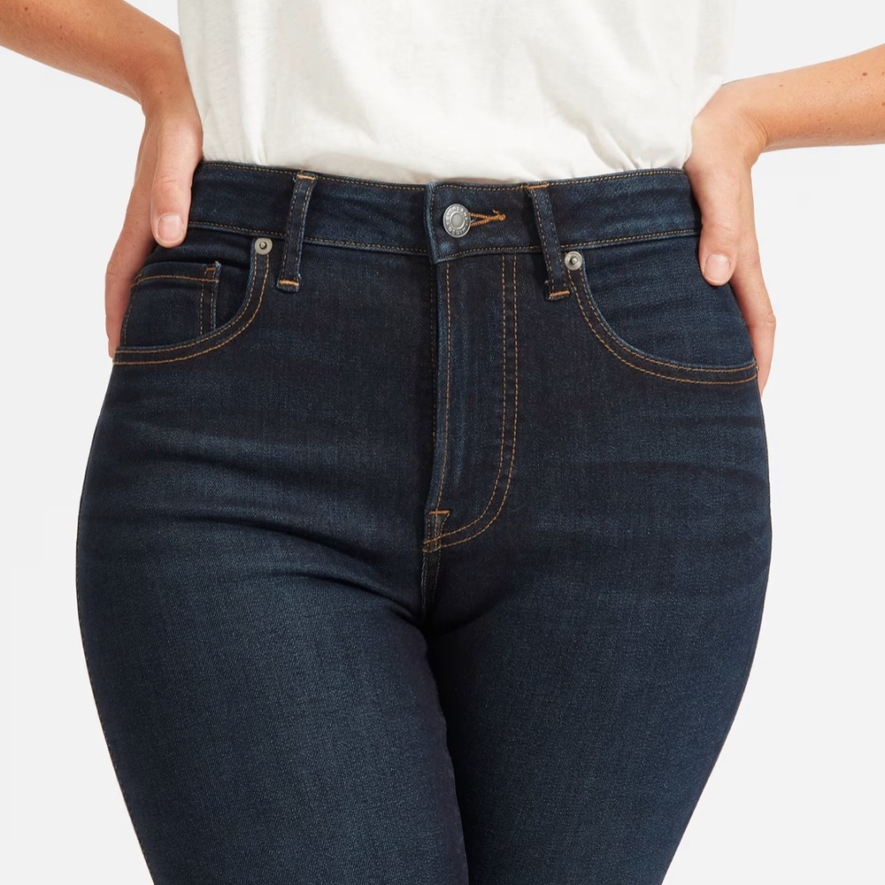 Everlane The Curvy Authentic Stretch High-Rise Skinny Jean